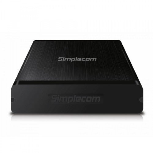 Simplecom SE328 storage drive enclosure HDD enclosure Black 3.5"