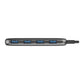 Verbatim 66602 interface hub USB 3.2 Gen 1 (3.1 Gen 1) Type-A 5000 Mbit/s Grey