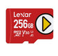 Lexar LMSPLAY256G-BNSNG memory card 256 GB MicroSDXC UHS-I Class 10