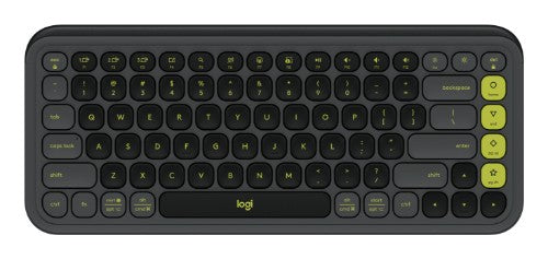 Logitech POP Icon Keys keyboard Universal Bluetooth QWERTY English Graphite, Green
