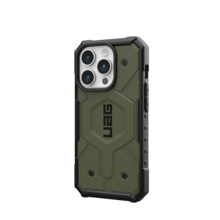 Urban Armor Gear Pathfinder Magsafe mobile phone case 15.5 cm (6.1") Cover Black, Olive
