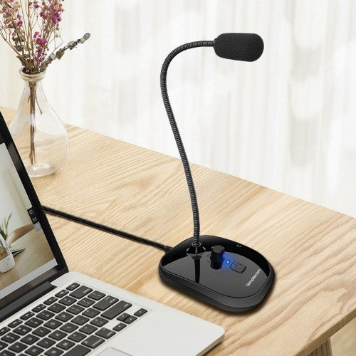 Simplecom UM360 microphone Black Table microphone