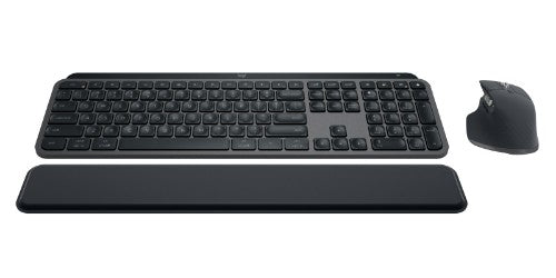 Logitech 920-010937 keyboard Mouse included Office RF Wireless + Bluetooth QWERTY US English Graphite