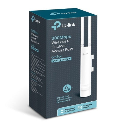 TP-Link EAP110-OUTDOOR wireless access point 300 Mbit/s Power over Ethernet (PoE)