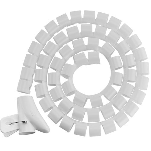 Brateck HC-30-W cable organizer Universal Cable sleeve White 1 pc(s)