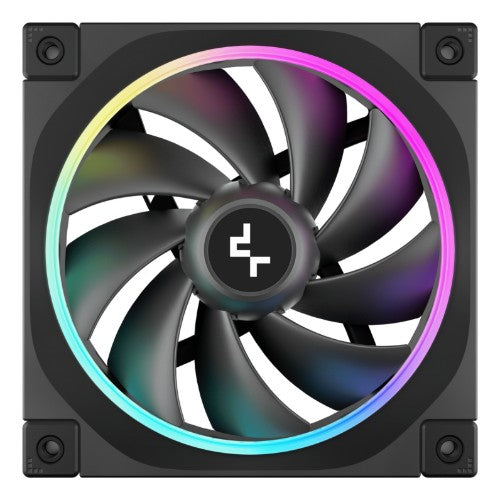 DeepCool FL12-3 in 1 Computer case Fan 12 cm Black 3 pc(s)