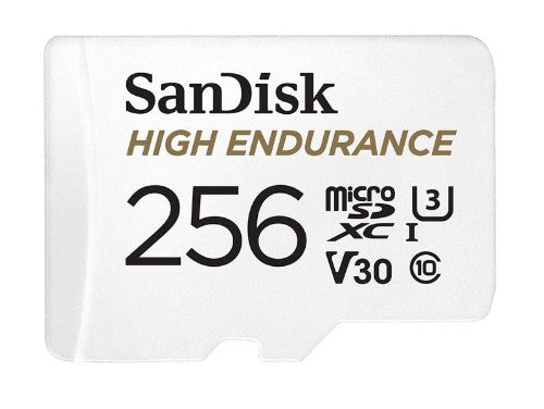 SanDisk High Endurance 256 GB MicroSDXC UHS-I Class 10