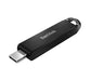 SanDisk Ultra USB flash drive 128 GB USB Type-C 3.2 Gen 1 (3.1 Gen 1) Black