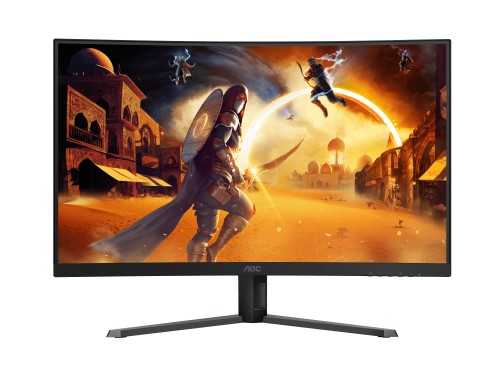 AOC G4 CQ32G4E computer monitor 80 cm (31.5") 2560 x 1440 pixels Quad HD LED Black, Red