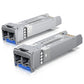Ubiquiti UACC-OM-SM-10G-D-2 network transceiver module Fiber optic 10000 Mbit/s SFP+ 1310 nm