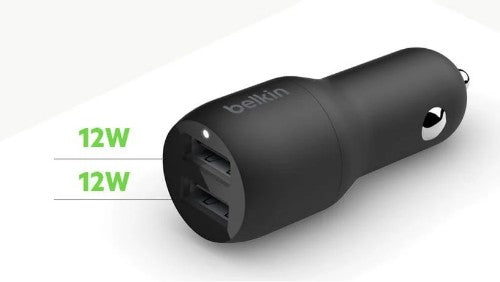 Belkin BoostCharge Smartphone Black Cigar lighter Auto