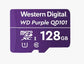 SanDisk WD Purple SC Ultra Endurance microSD Card - 128GB, microSDXC