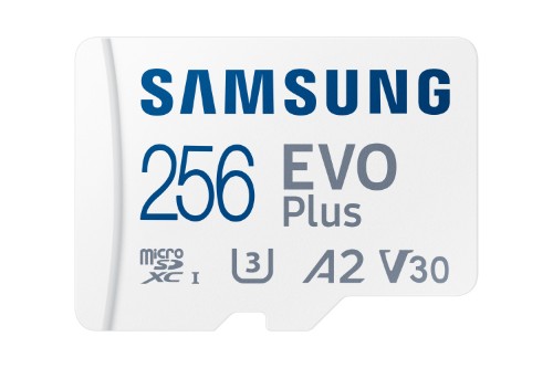 Samsung Micro SD Card 256GB EVO PLUS/w Adapter SDXC Class 10