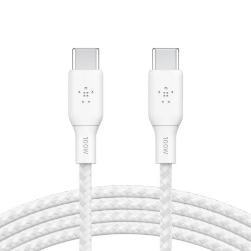 Belkin CAB014bt3MWH USB cable USB 2.0 3 m USB C White