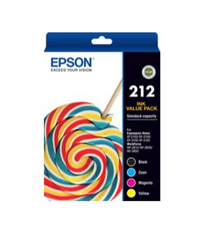 Epson 212 ink cartridge 4 pc(s) Original Standard Yield Black, Cyan, Magenta, Yellow