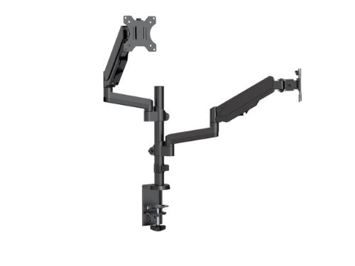 Brateck MABT-LDT16-C024 monitor mount / stand 81.3 cm (32") Black Desk
