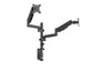 Brateck MABT-LDT16-C024 monitor mount / stand 81.3 cm (32") Black Desk