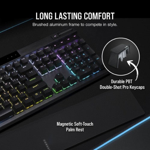 Corsair K70 PRO keyboard Gaming USB QWERTY US International Black