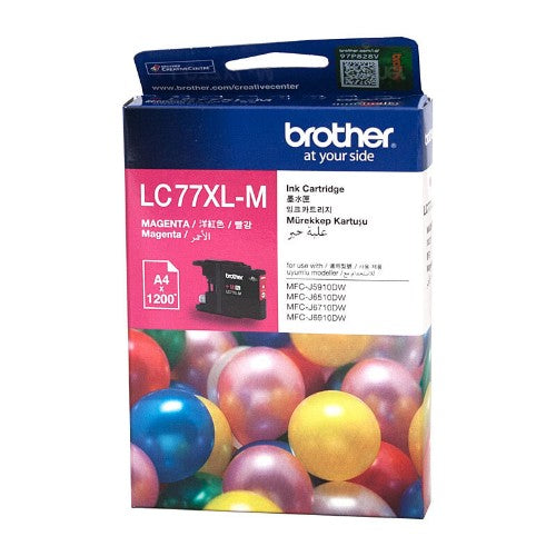 Brother LC77XLM ink cartridge 1 pc(s) Original High (XL) Yield Photo magenta