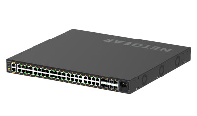 NETGEAR GSM4248P-100AJS network switch Managed L2/L3/L4 Gigabit Ethernet (10/100/1000) Power over Ethernet (PoE) Black
