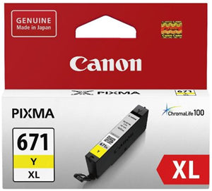 Canon 671 XL ink cartridge 1 pc(s) Original High (XL) Yield Yellow