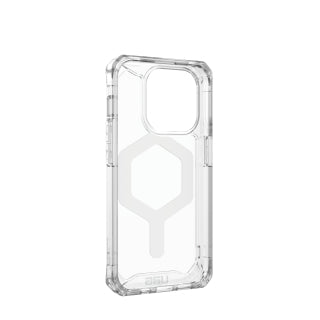 Urban Armor Gear Plyo Magsafe mobile phone case 15.5 cm (6.1") Cover Transparent, White