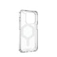 Urban Armor Gear Plyo Magsafe mobile phone case 15.5 cm (6.1") Cover Transparent, White