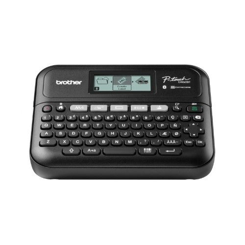 Brother PTD460BT label printer Thermal transfer 180 x 180 DPI 20 mm/sec Wired & Wireless TZe Bluetooth QWERTY