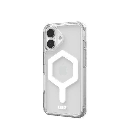 Urban Armor Gear Plyo mobile phone case 15.5 cm (6.1") Cover Transparent, White