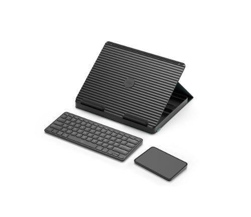 Logitech 920-011283 mobile device keyboard QWERTY English Bluetooth Graphite, Green