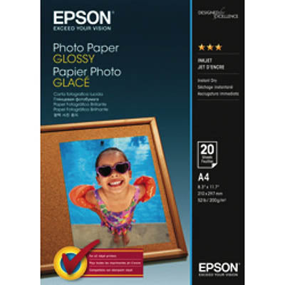 Epson Photo Paper Glossy - A4 - 20 sheets