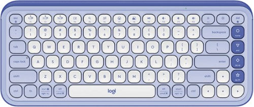 Logitech POP Icon Keys keyboard Universal Bluetooth QWERTY English Lilac, White