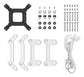 DeepCool LM360 WH Processor Liquid cooling kit 12 cm White 1 pc(s)