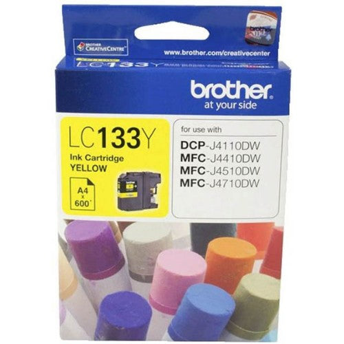 Brother LC133Y ink cartridge 1 pc(s) Original High (XL) Yield Yellow