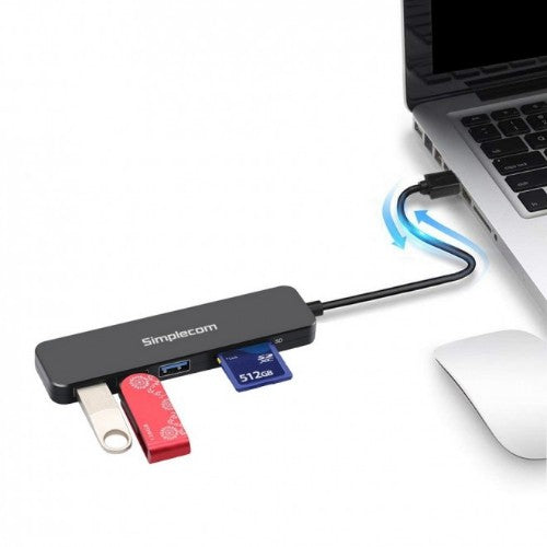 Simplecom CH365 notebook dock/port replicator USB 3.2 Gen 1 (3.1 Gen 1) Type-A Black