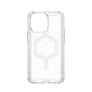 Urban Armor Gear Plyo Magsafe mobile phone case 17 cm (6.7") Cover Transparent, White