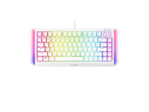 Razer BlackWidow V4 75% keyboard Gaming USB QWERTY US English White