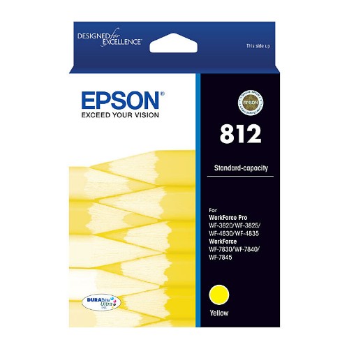 Epson 812 ink cartridge 1 pc(s) Original Standard Yield Yellow