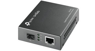 TP-Link MC220L network media converter 1000 Mbit/s Multi-mode, Single-mode Black