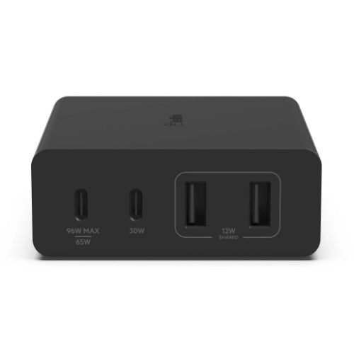 Belkin WCH010AUBK mobile device charger Laptop, Smartphone, Smartwatch, Tablet White AC Fast charging Indoor