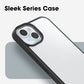 OtterBox React Series for iPhone 15 Plus, Black Crystal