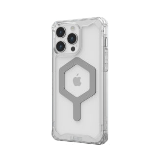 Urban Armor Gear Plyo Magsafe mobile phone case 17 cm (6.7") Cover Silver, Transparent