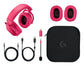 Logitech G 981-001276 headphones/headset Wireless Head-band Gaming Bluetooth Pink
