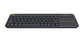 Logitech 920-007165 keyboard TV RF Wireless English Black