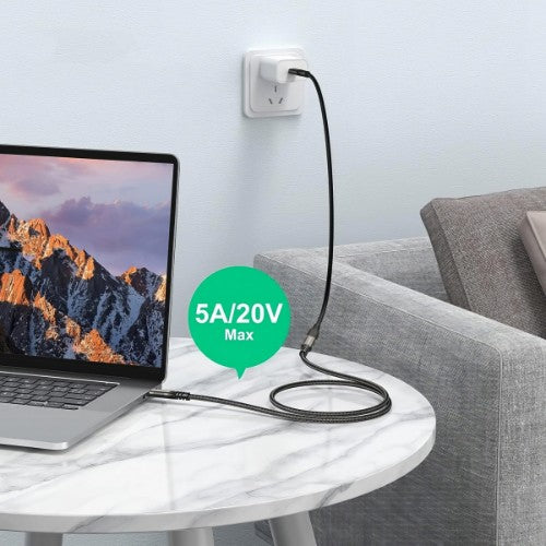 Simplecom CAU605 USB cable 0.5 m USB 3.2 Gen 2x2 USB C Black