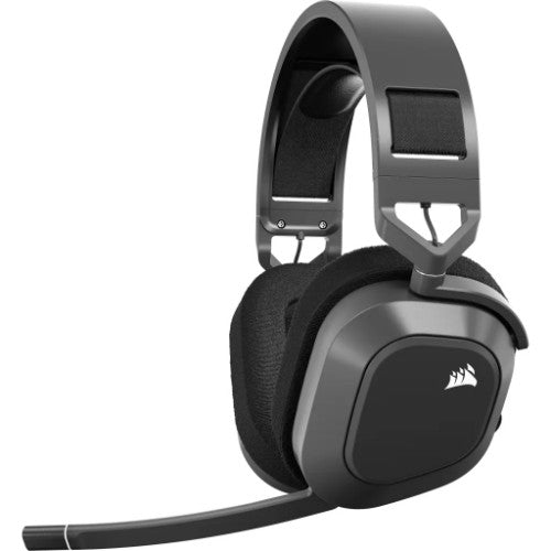 Corsair HS80 MAX Headset Wireless Head-band Gaming Bluetooth Grey, Steel