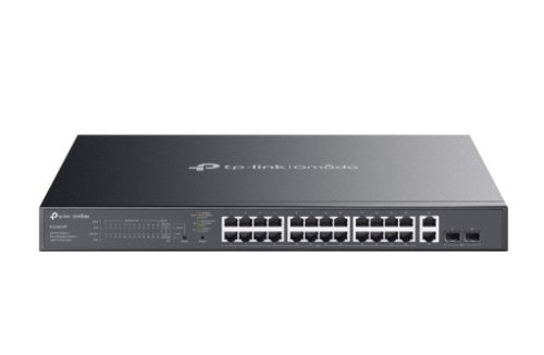 TP-Link Omada ES228GMP network switch Managed L2 Gigabit Ethernet (10/100/1000) Power over Ethernet (PoE) Black