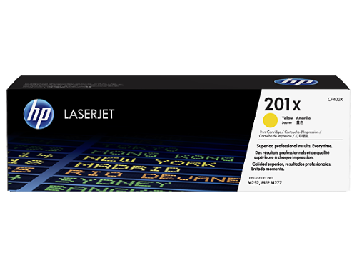 HP 201X High Yield Yellow Original LaserJet Toner Cartridge