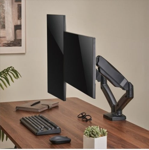 Brateck LDT13-C024E monitor mount / stand 81.3 cm (32") Black Desk