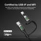 Belkin BoostCharge Pro USB cable USB 2.0 1.5 m USB C USB C/Lightning Black